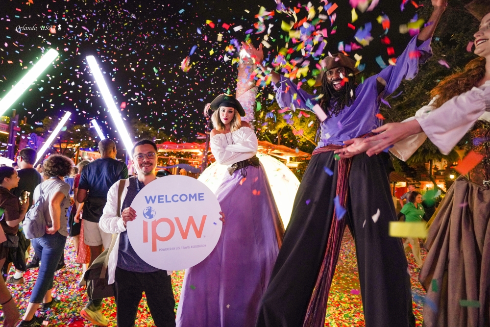 全美規模最大旅遊交易會 IPW 奧蘭多夢幻落幕，明年五月德州接棒！