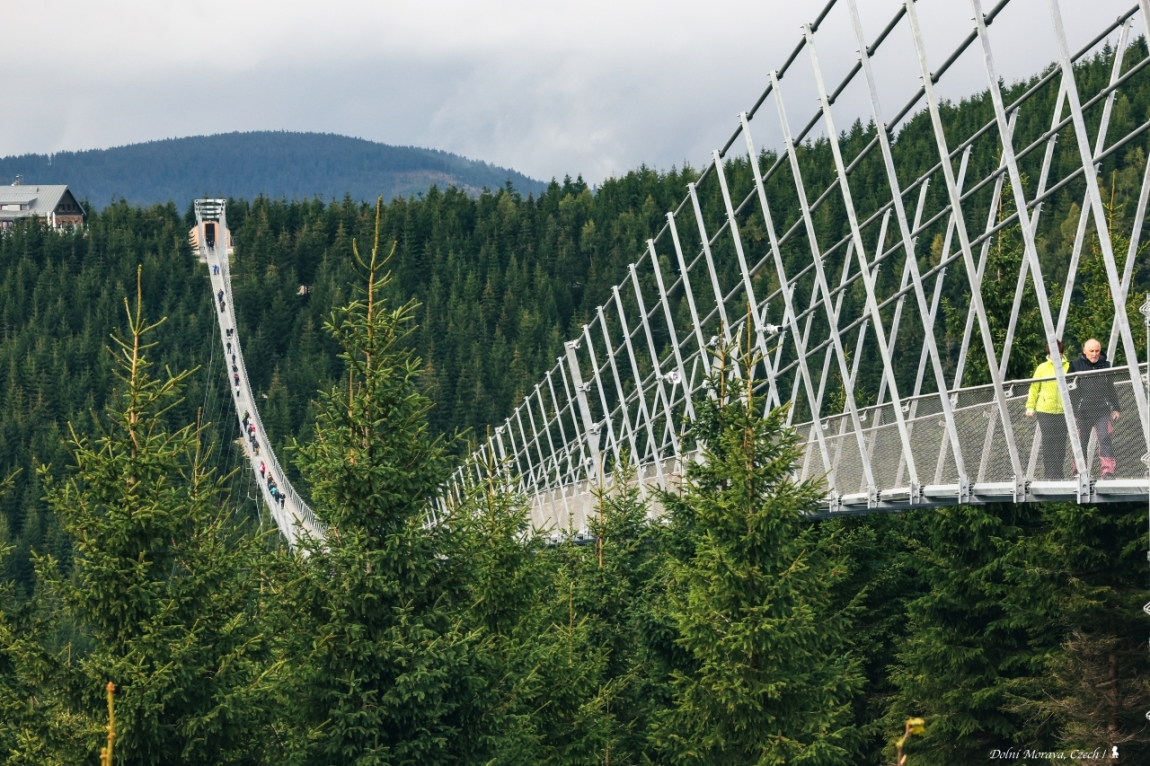 腎上腺素狂飆！沒有回頭路，世界最長吊橋在捷克